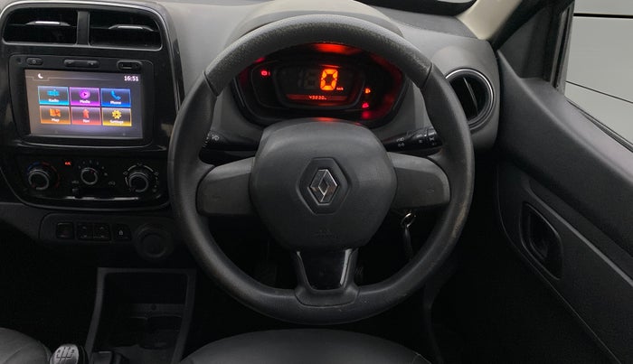 2016 Renault Kwid RXT 1.0, Petrol, Manual, 49,785 km, Steering Wheel Close Up