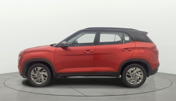 2021 Hyundai Creta SX (O) 1.4 TURBO DCT DUAL TONE, Petrol, Automatic, 64,701 km, Left Side