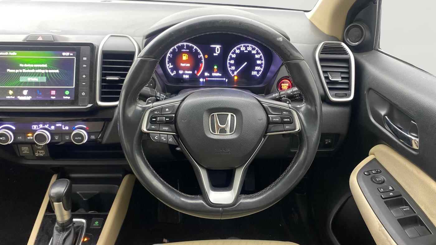 2020 Honda City 1.5L I-VTEC VX CVT, Petrol, Automatic, 1,39,616 km, Steering Wheel Close Up