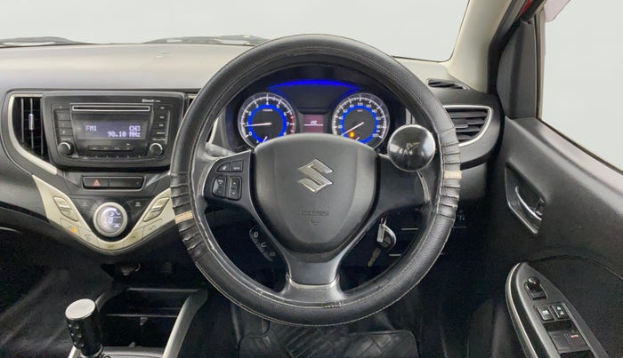 2016 Maruti Baleno DELTA PETROL 1.2, Petrol, Manual, 50,302 km, Steering Wheel Close Up
