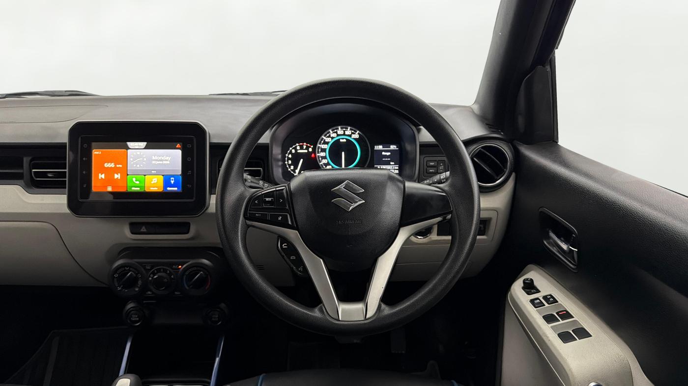2022 Maruti IGNIS ZETA 1.2 AMT, Petrol, Automatic, 34,390 km, Steering Wheel Close Up