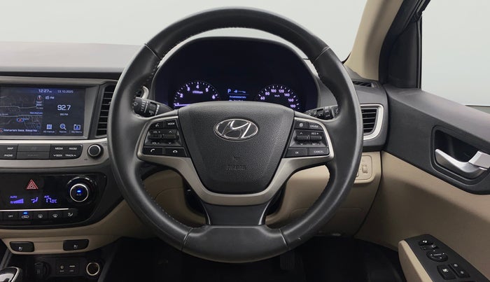 2019 Hyundai Verna 1.6 VTVT SX (O) AT, Petrol, Automatic, 48,723 km, Steering Wheel Close Up