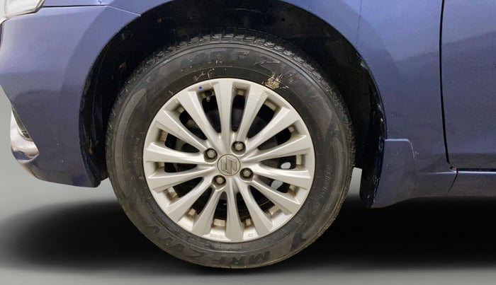 2018 Maruti Ciaz ZETA 1.5 SHVS MT PETROL, Petrol, Manual, 8,361 km, Left Front Wheel