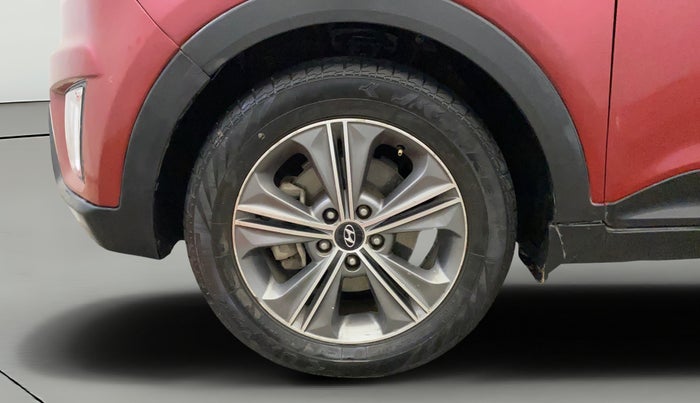 2017 Hyundai Creta SX PLUS AT 1.6 PETROL, Petrol, Automatic, 85,014 km, Left Front Wheel