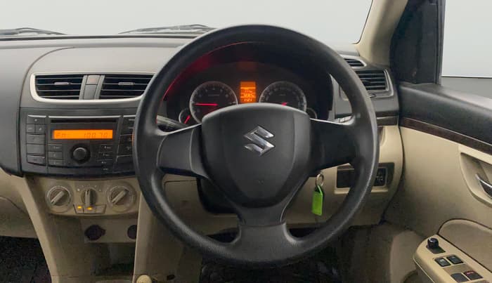 2012 Maruti Swift Dzire VXI, Petrol, Manual, 58,379 km, Steering Wheel Close Up