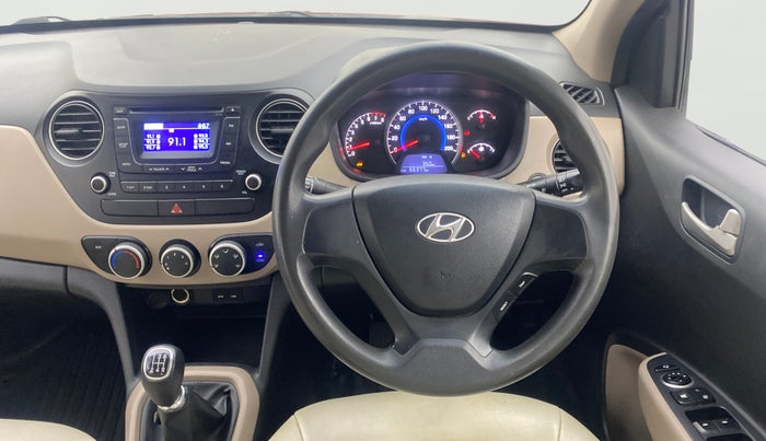 2014 Hyundai Grand i10 SPORTZ 1.2 KAPPA VTVT, Petrol, Manual, 66,342 km, Steering Wheel Close Up