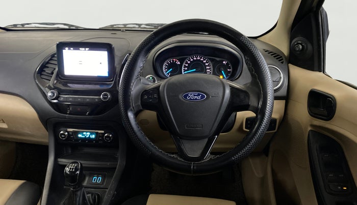 2018 Ford Figo Aspire TITANIUM PLUS 1.2 PETROL, Petrol, Manual, 76,562 km, Steering Wheel Close Up