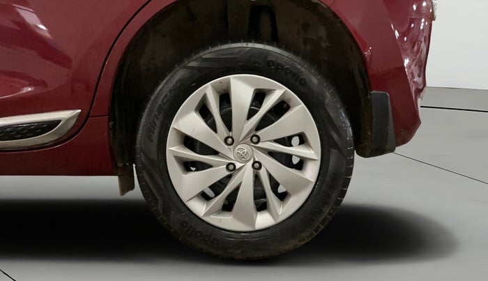 2024 Toyota Glanza E, Petrol, Manual, 13,107 km, Left Rear Wheel