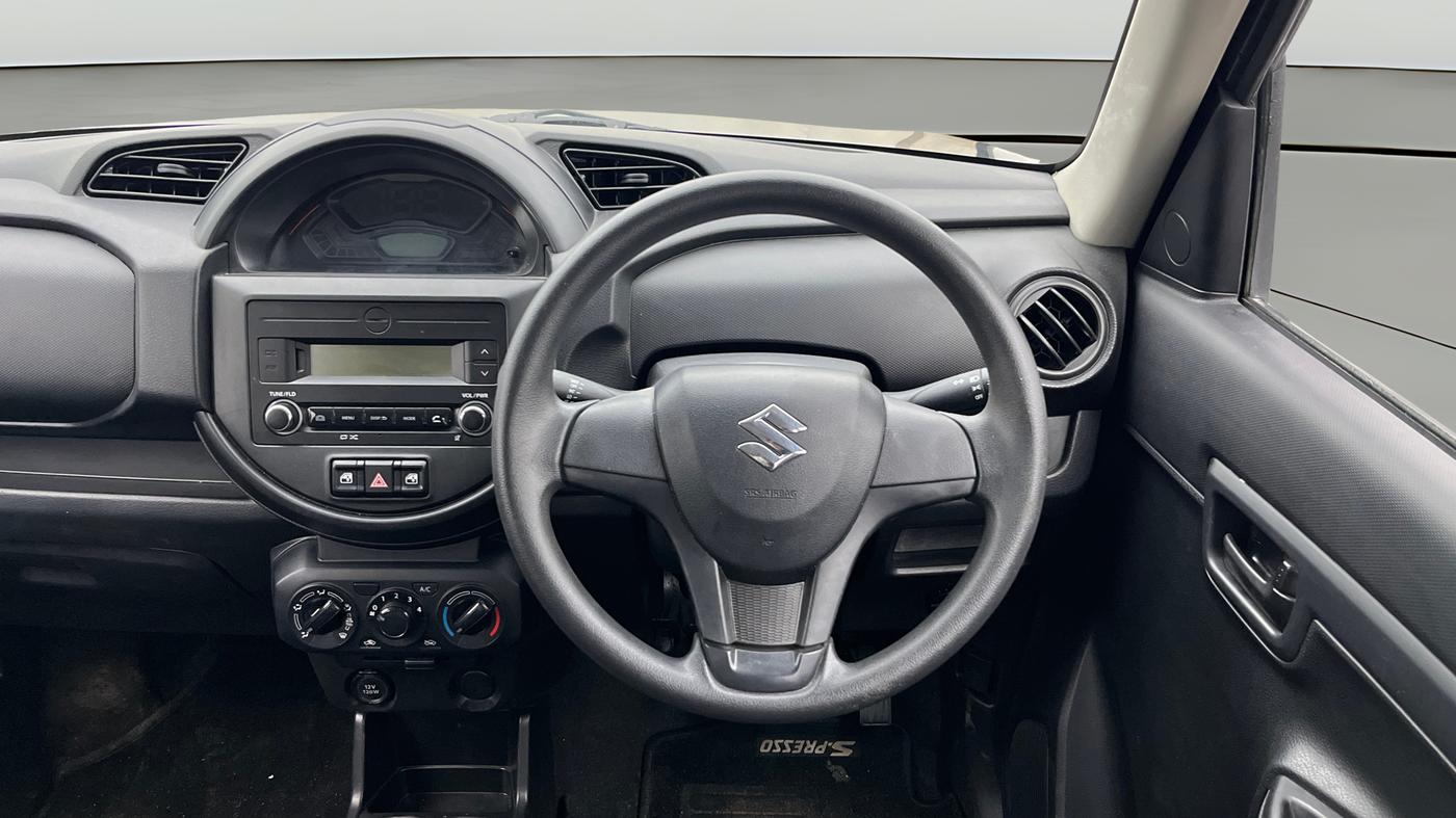 2021 Maruti S PRESSO VXI AMT, Petrol, Automatic, 37,007 km, Steering Wheel Close Up