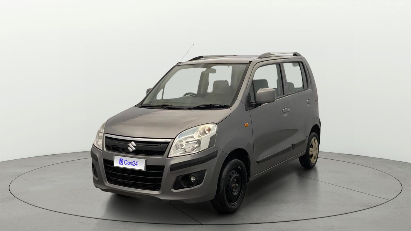 2015 Maruti Wagon R 1.0 VXI, Petrol, Manual, 37,349 km, Left Front Diagonal