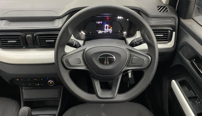 2025 Tata PUNCH PURE MT, Petrol, Manual, 2,592 km, Steering Wheel Close Up