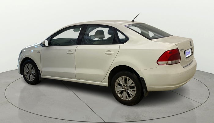 2014 Volkswagen Vento HIGHLINE PETROL AT, Petrol, Automatic, 42,796 km, Left Back Diagonal