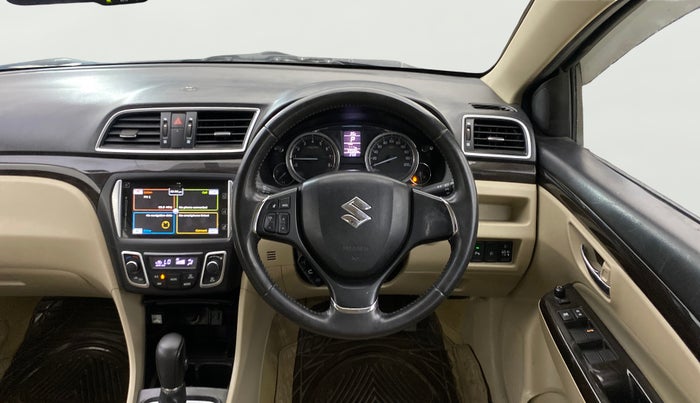 2018 Maruti Ciaz ALPHA  AT 1.4  PETROL, Petrol, Automatic, 59,579 km, Steering Wheel Close Up
