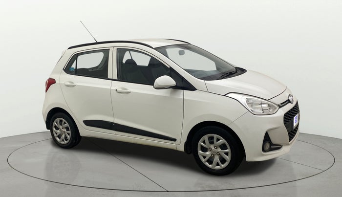 2018 Hyundai Grand i10 SPORTZ 1.2 KAPPA VTVT, Petrol, Manual, 52,665 km, Right Front Diagonal