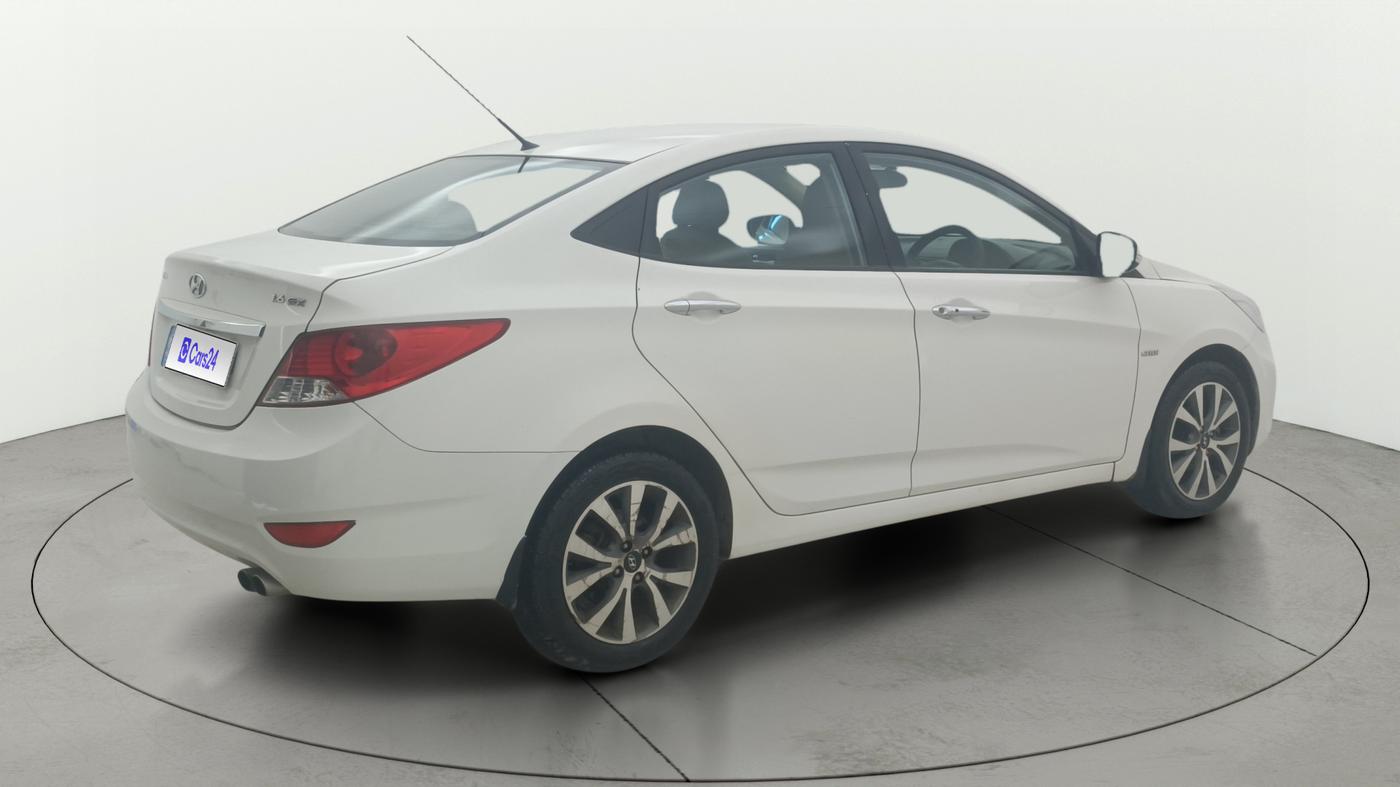 2014 Hyundai Verna FLUIDIC 1.6 VTVT SX, Petrol, Manual, 49,410 km, Right Back Diagonal