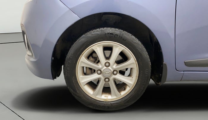 2016 Hyundai Grand i10 ASTA AT 1.2 KAPPA VTVT, Petrol, Automatic, 86,550 km, Left Front Wheel