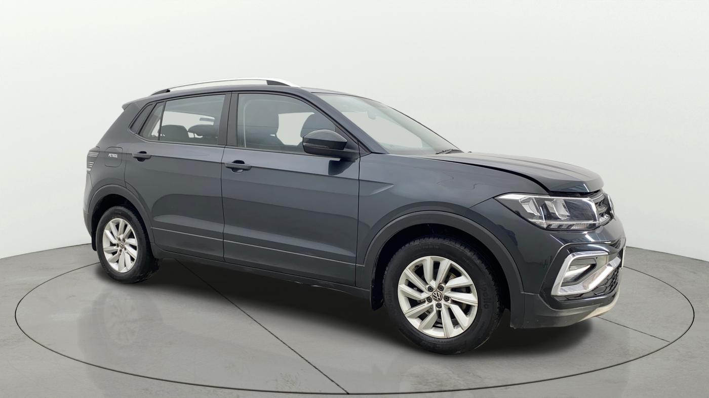 2021 Volkswagen TAIGUN HIGHLINE 1.0 TSI MT, Petrol, Manual, 39,044 km, Right Front Diagonal