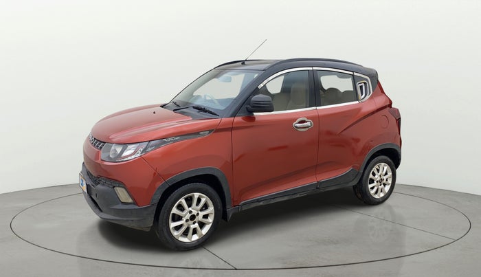 2017 Mahindra Kuv100 K8 D 6 STR, Diesel, Manual, 1,21,731 km, Left Front Diagonal
