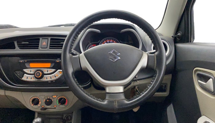 2015 Maruti Alto K10 VXI, Petrol, Manual, 42,660 km, Steering Wheel Close Up