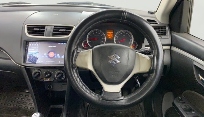 2016 Maruti Swift VXI, Petrol, Manual, 99,872 km, Steering Wheel Close Up