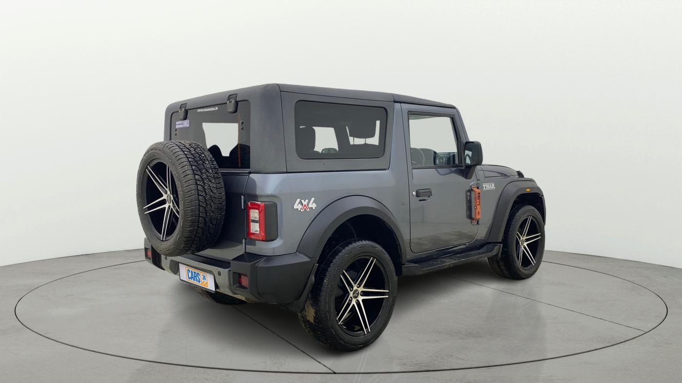2021 Mahindra Thar LX HT PETROL 4WD MT, Petrol, Manual, 30,711 km, Right Back Diagonal