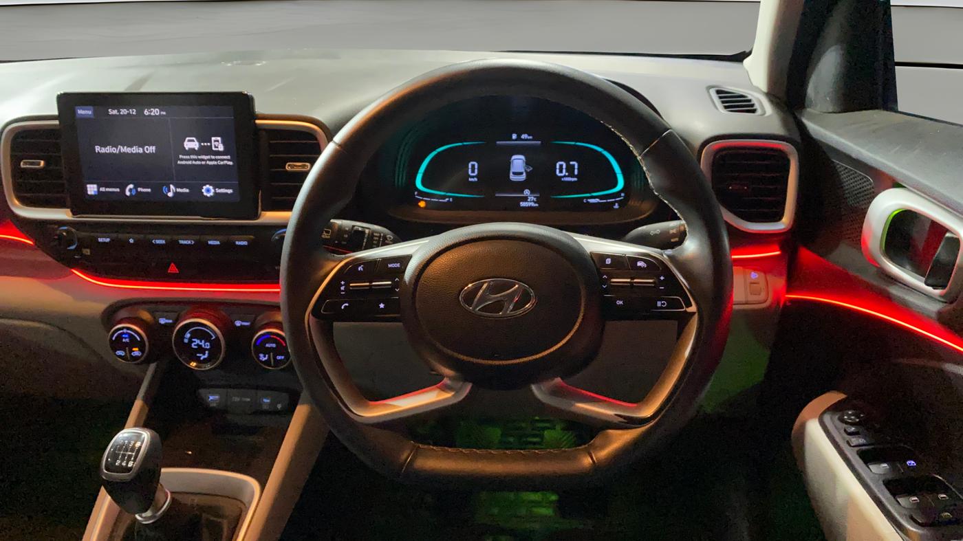 2024 Hyundai VENUE SX 1.5 CRDI, Diesel, Manual, 58,594 km, Steering Wheel Close Up