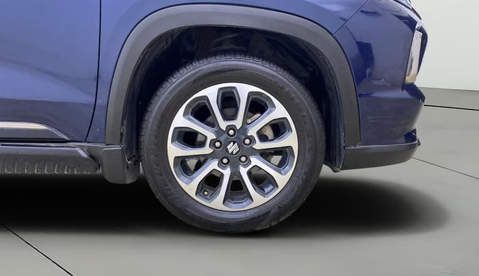 2023 Maruti Grand Vitara ALPHA SMART HYBRID AT, Petrol, Automatic, 92,996 km, Right Front Wheel