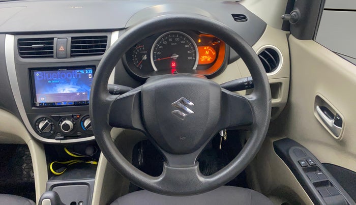 2014 Maruti Celerio VXI AMT, Petrol, Automatic, 48,925 km, Steering Wheel Close Up