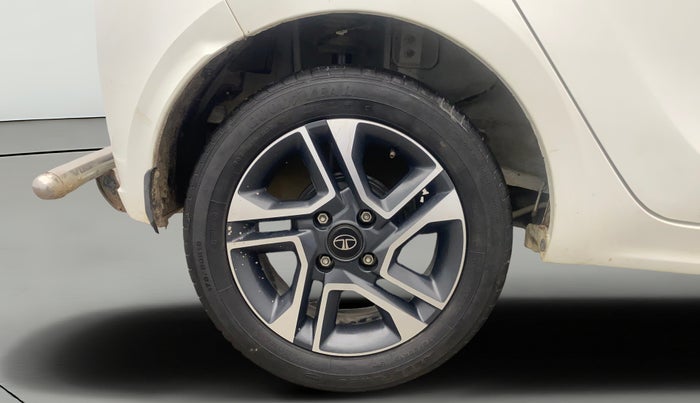 2022 Tata Tiago XZA PLUS DUAL TONE PETROL, Petrol, Automatic, 24,930 km, Right Rear Wheel