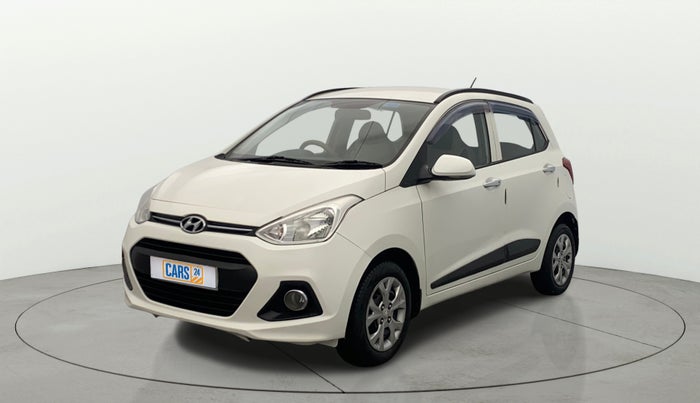 2013 Hyundai Grand i10 SPORTZ 1.2 KAPPA VTVT, Petrol, Manual, 42,509 km, Left Front Diagonal