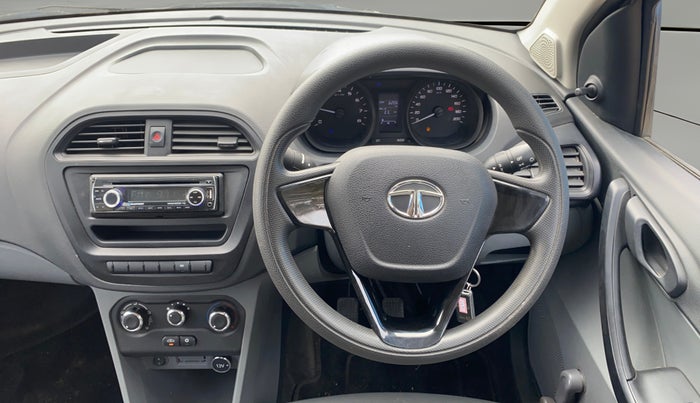 2017 Tata TIGOR XE PETROL, Petrol, Manual, 6,204 km, Steering Wheel Close Up
