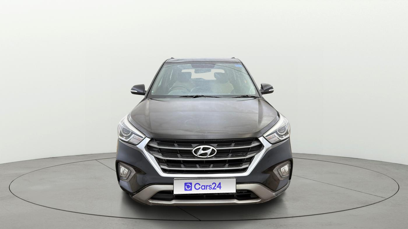 2018 Hyundai Creta SX AT 1.6 PETROL, Petrol, Automatic, 64,878 km, Front
