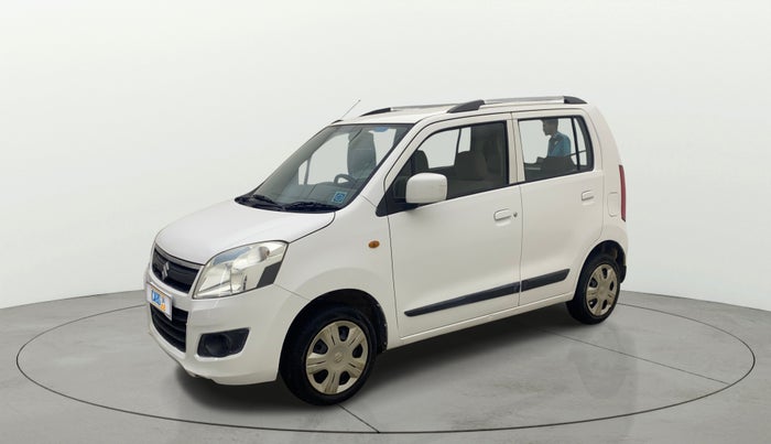 2017 Maruti Wagon R 1.0 VXI AMT, Petrol, Automatic, 79,888 km, Left Front Diagonal