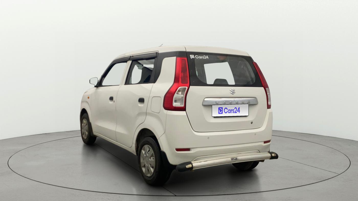 2019 Maruti New Wagon-R LXI 1.0, Petrol, Manual, 69,780 km, Left Back Diagonal