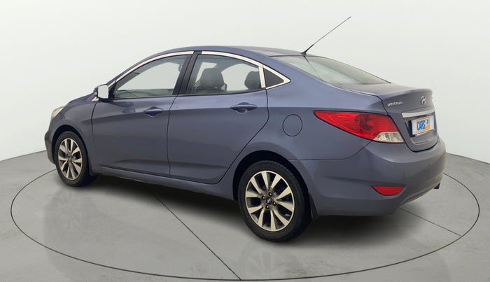 2014 Hyundai Verna FLUIDIC 1.6 CRDI SX, Diesel, Manual, 1,04,935 km, Left Back Diagonal