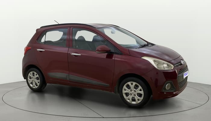 2013 Hyundai Grand i10 SPORTZ 1.2 KAPPA VTVT, Petrol, Manual, 66,409 km, Right Front Diagonal