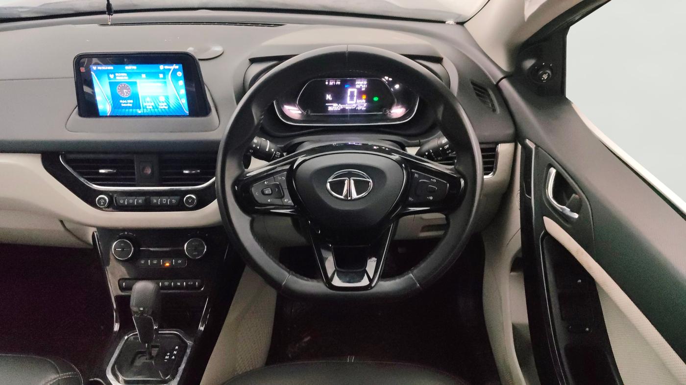 2021 Tata NEXON XZA PLUS (O) PETROL, Petrol, Automatic, 36,178 km, Steering Wheel Close Up
