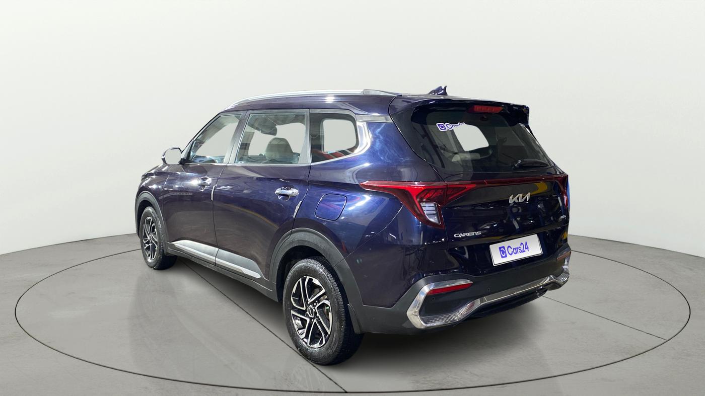 2022 KIA CARENS LUXURY PLUS 1.5 DIESEL AT 7 STR, Diesel, Automatic, 74,424 km, Left Back Diagonal
