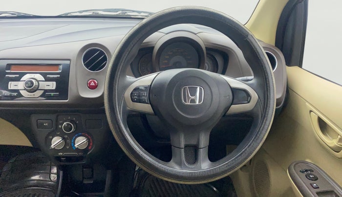 2013 Honda Amaze 1.2L I-VTEC S, Petrol, Manual, 57,131 km, Steering Wheel Close Up