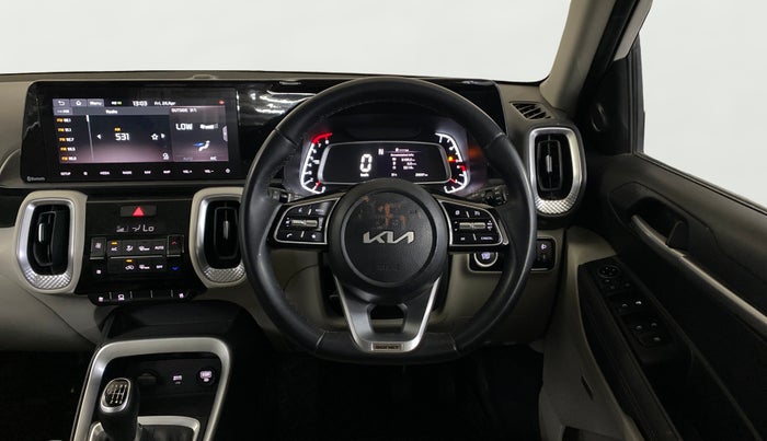 2022 KIA SONET HTX PLUS 1.0 IMT, Petrol, Manual, 20,678 km, Steering Wheel Close Up