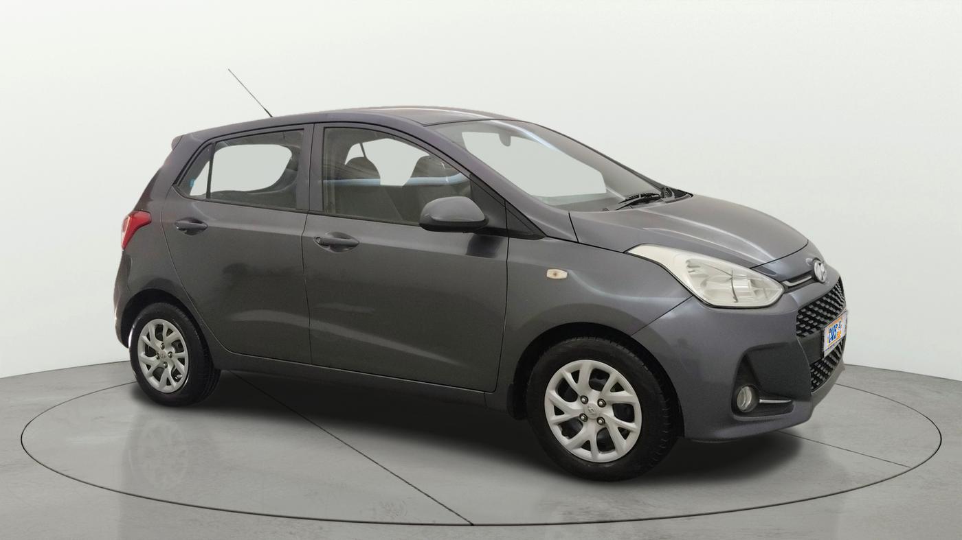 2017 Hyundai Grand i10 SPORTZ 1.2 KAPPA VTVT, Petrol, Manual, 46,673 km, Right Front Diagonal