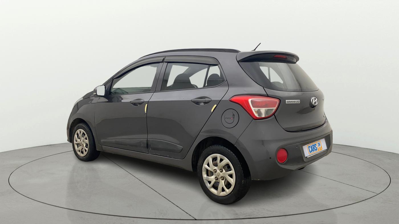 2020 Hyundai Grand i10 SPORTZ 1.2 KAPPA VTVT, Petrol, Manual, 34,779 km, Left Back Diagonal