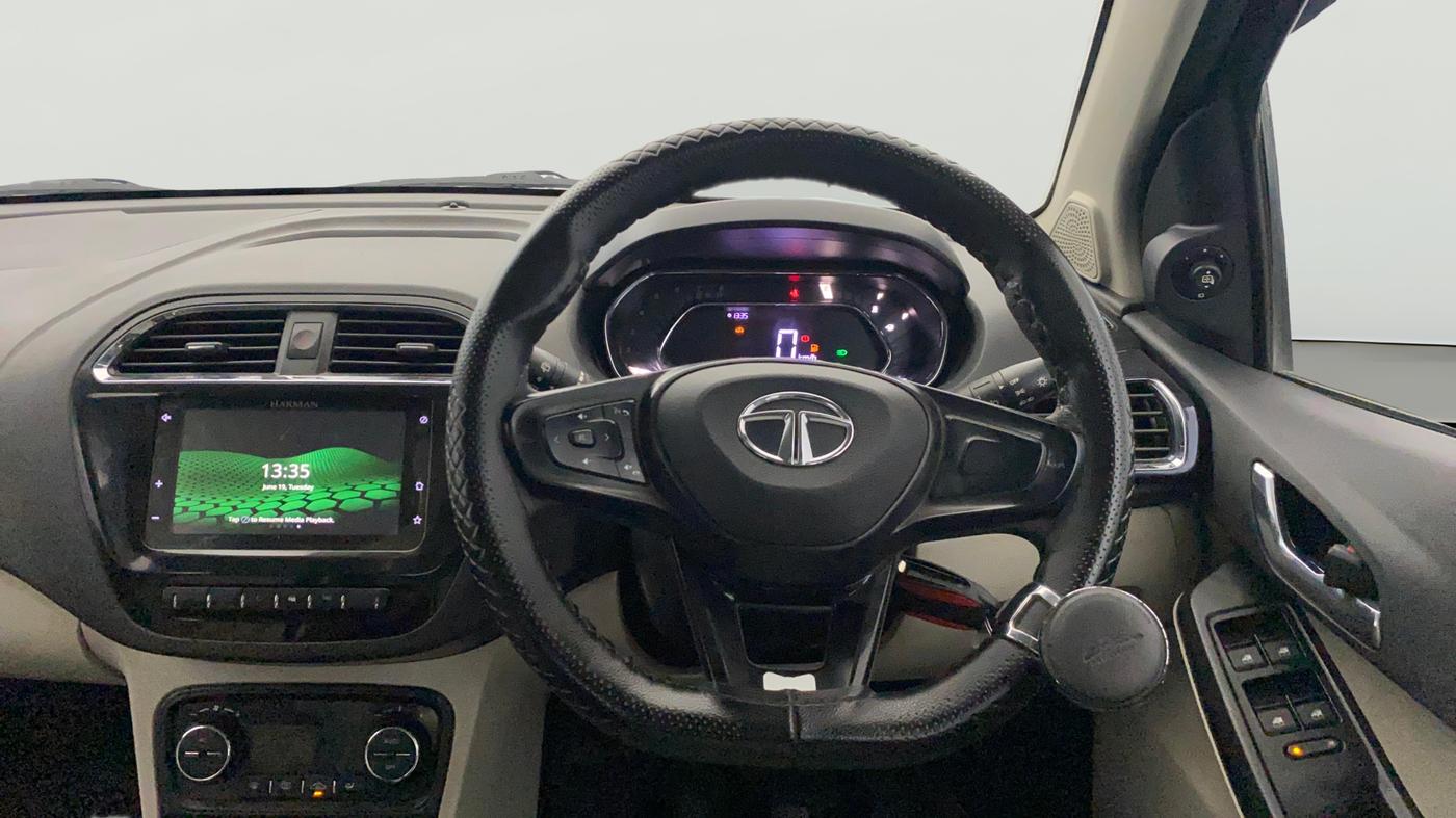 2022 Tata Tiago XZ PLUS CNG, CNG, Manual, 1,11,624 km, Steering Wheel Close Up