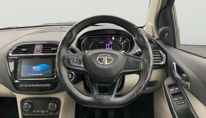 2023 Tata TIGOR XZ PLUS CNG, CNG, Manual, 44,354 km, Steering Wheel Close Up