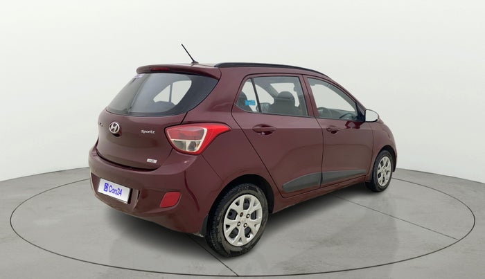 2016 Hyundai Grand i10 SPORTZ 1.2 KAPPA VTVT, Petrol, Manual, 73,944 km, Right Back Diagonal