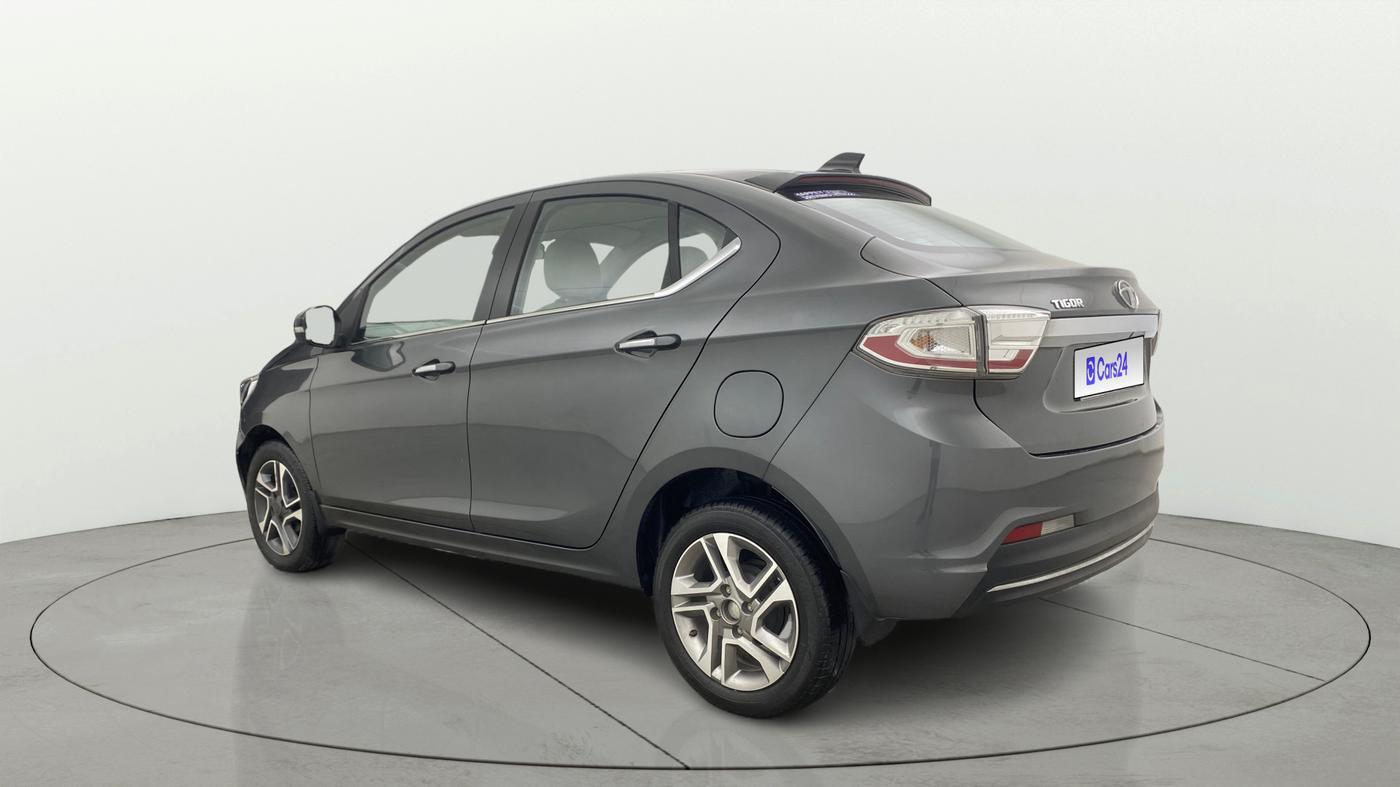2023 Tata TIGOR XZ PLUS PETROL, Petrol, Manual, 28,667 km, Left Back Diagonal