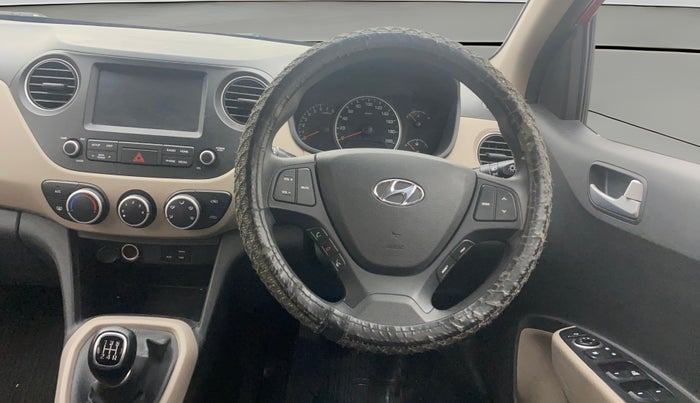 2019 Hyundai Grand i10 SPORTZ 1.2 KAPPA VTVT, Petrol, Manual, 40,910 km, Steering Wheel Close Up