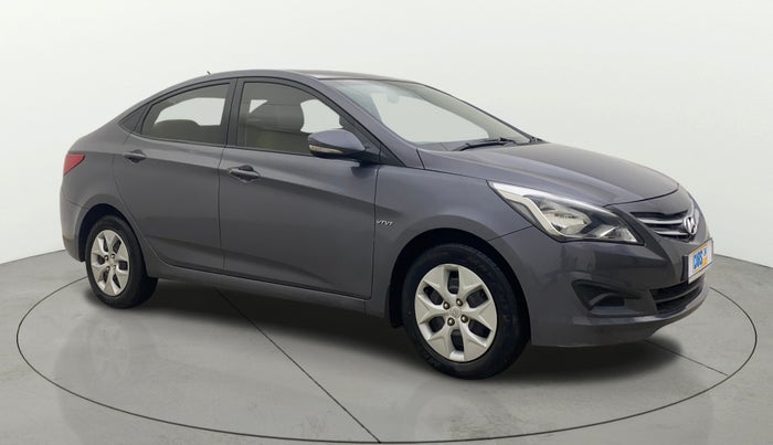 2016 Hyundai Verna 1.4 VTVT, Petrol, Manual, 1,16,477 km, Right Front Diagonal