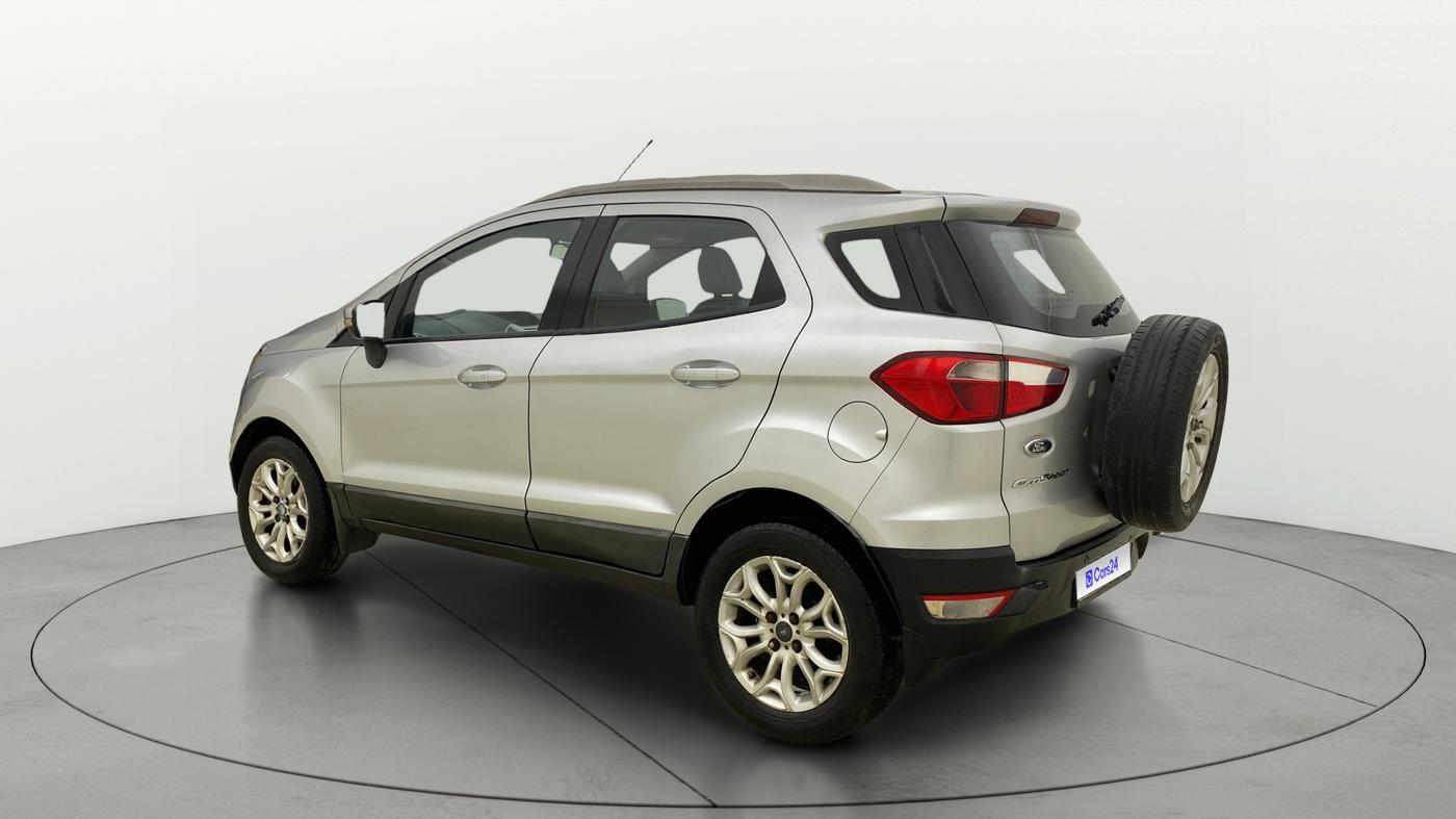 2016 Ford Ecosport TITANIUM 1.5L DIESEL, Diesel, Manual, 1,49,555 km, Left Back Diagonal