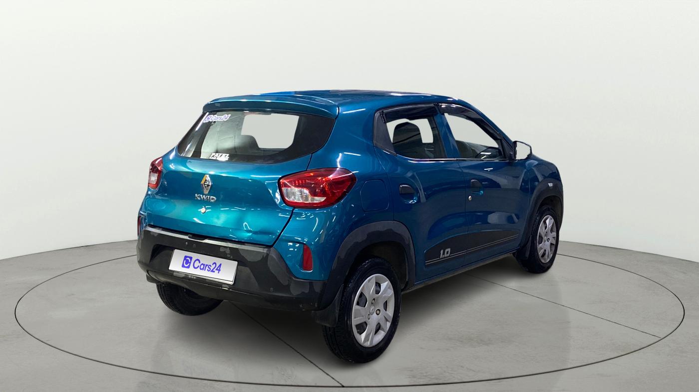2025 Renault Kwid RXL(O) 1.0L AMT, Petrol, Automatic, 5,000 km, Right Back Diagonal